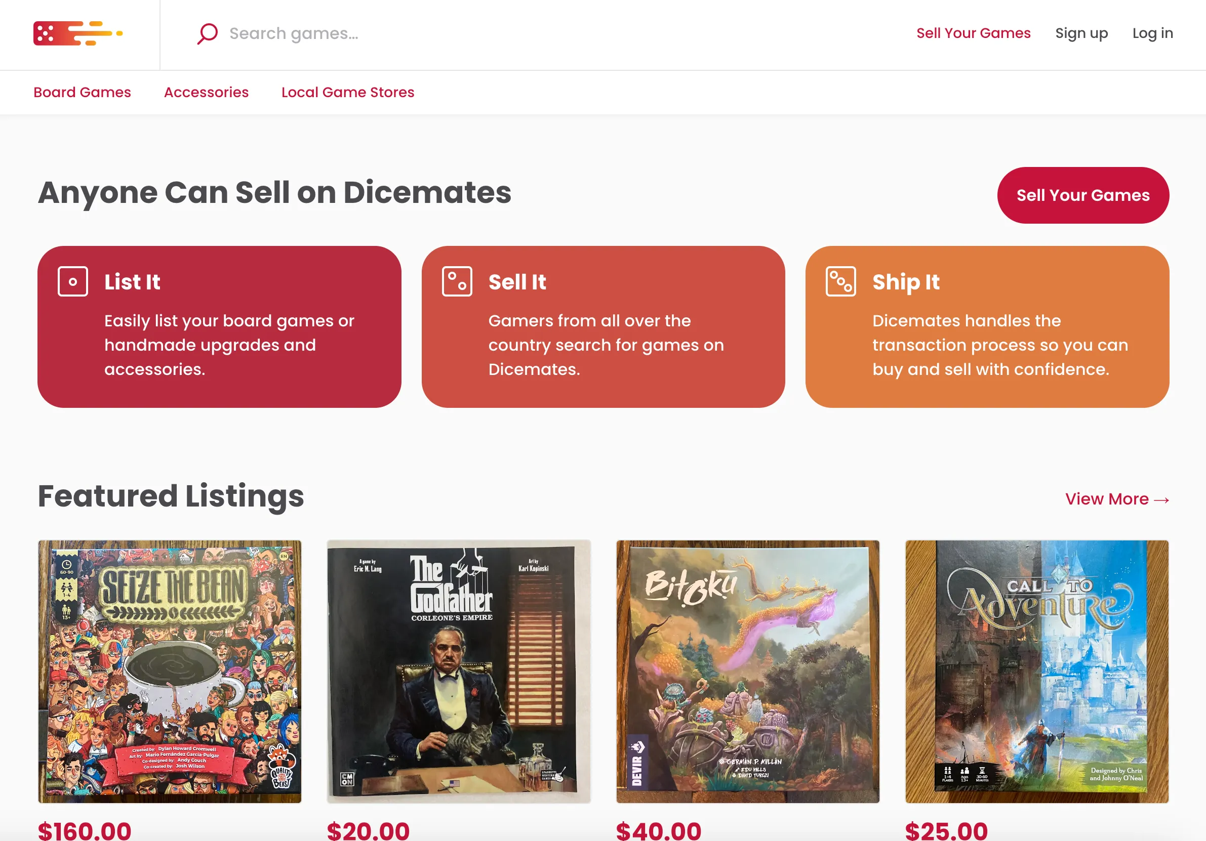 The Dicemates home page